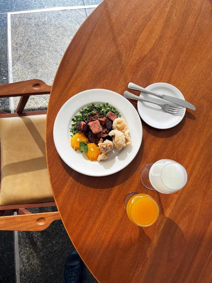 Hotel Senac Ilha Do Boi 维多利亚 外观 照片 A typical breakfast